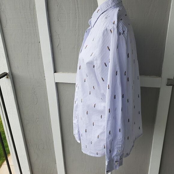 Banana Republic Dillon Shirt Lipstick Print - Picture 8 of 12